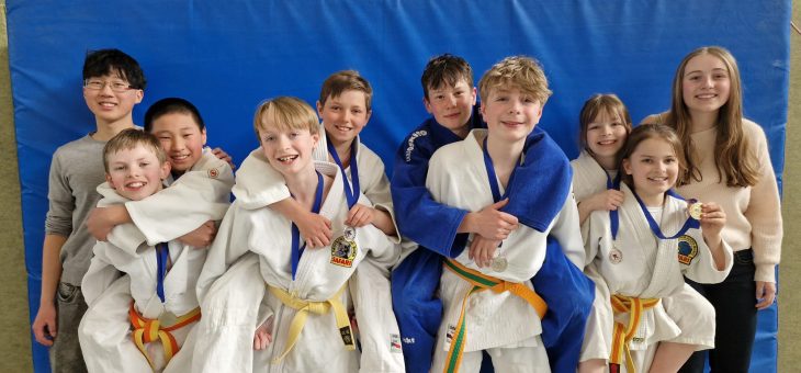 Zehn Finalteilnahmen für Horner Judo-Nachwuchs